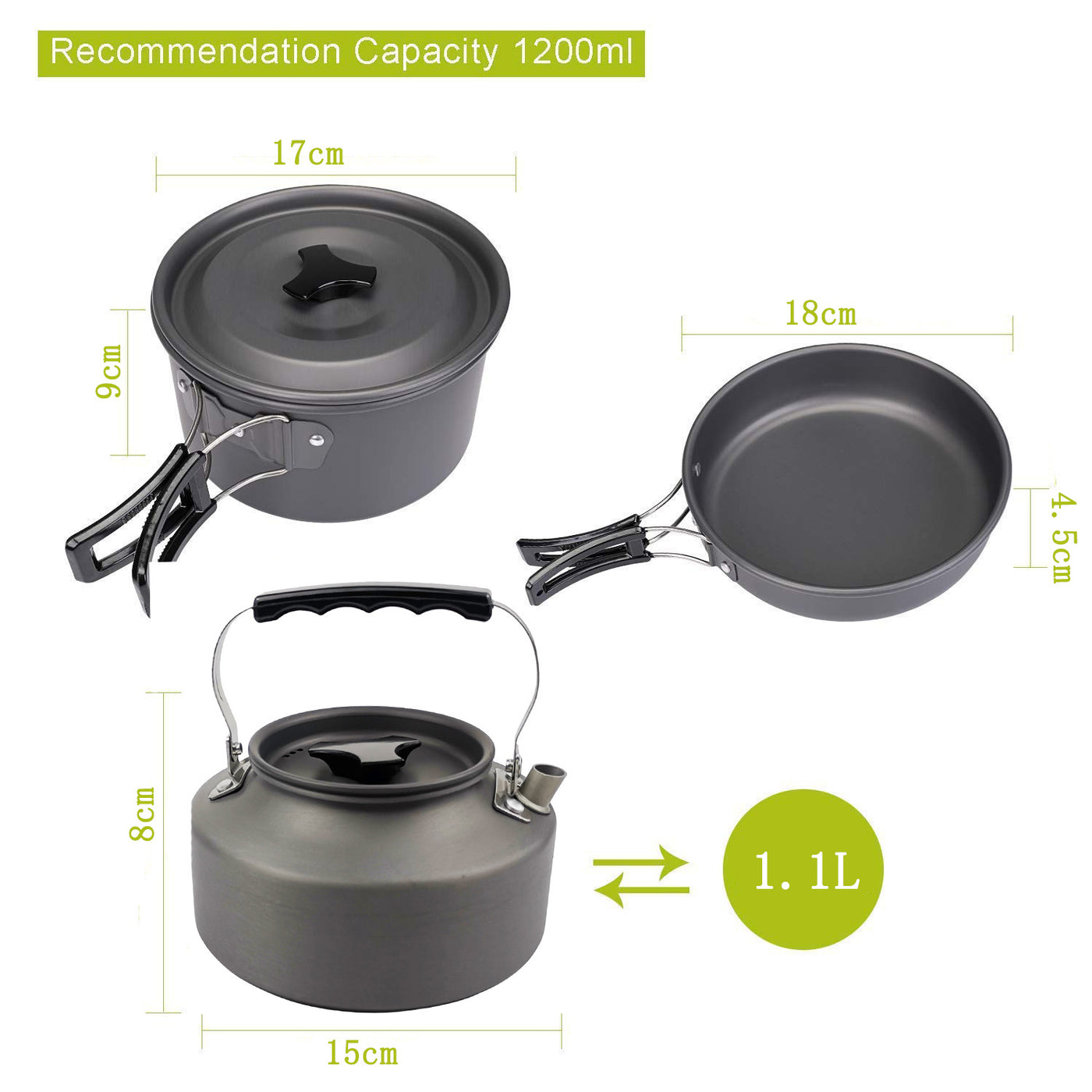 Camping Portable Outdoor Cooker Kettle New