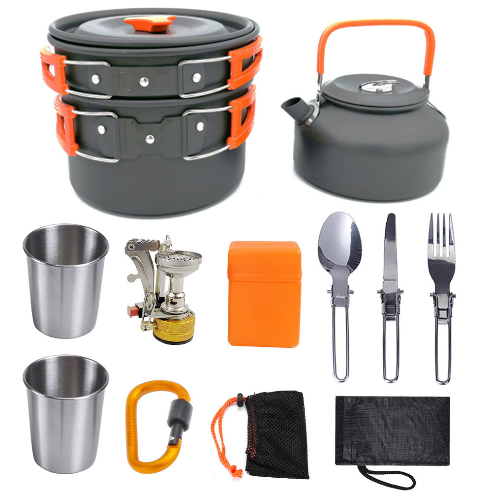 Portable camping cooker stove
