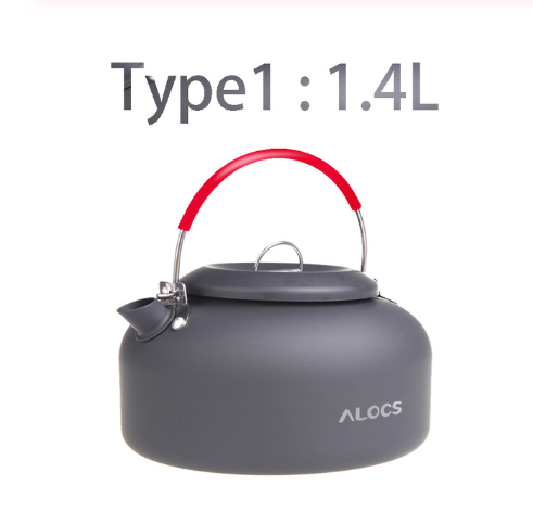 Outdoor camping aluminum alloy kettle