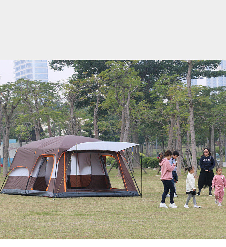Multi-person Thickening Rain-proof Camping Portable Luxury Villa