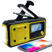 Solar Hand-powered Emergency Multifunctional Radio