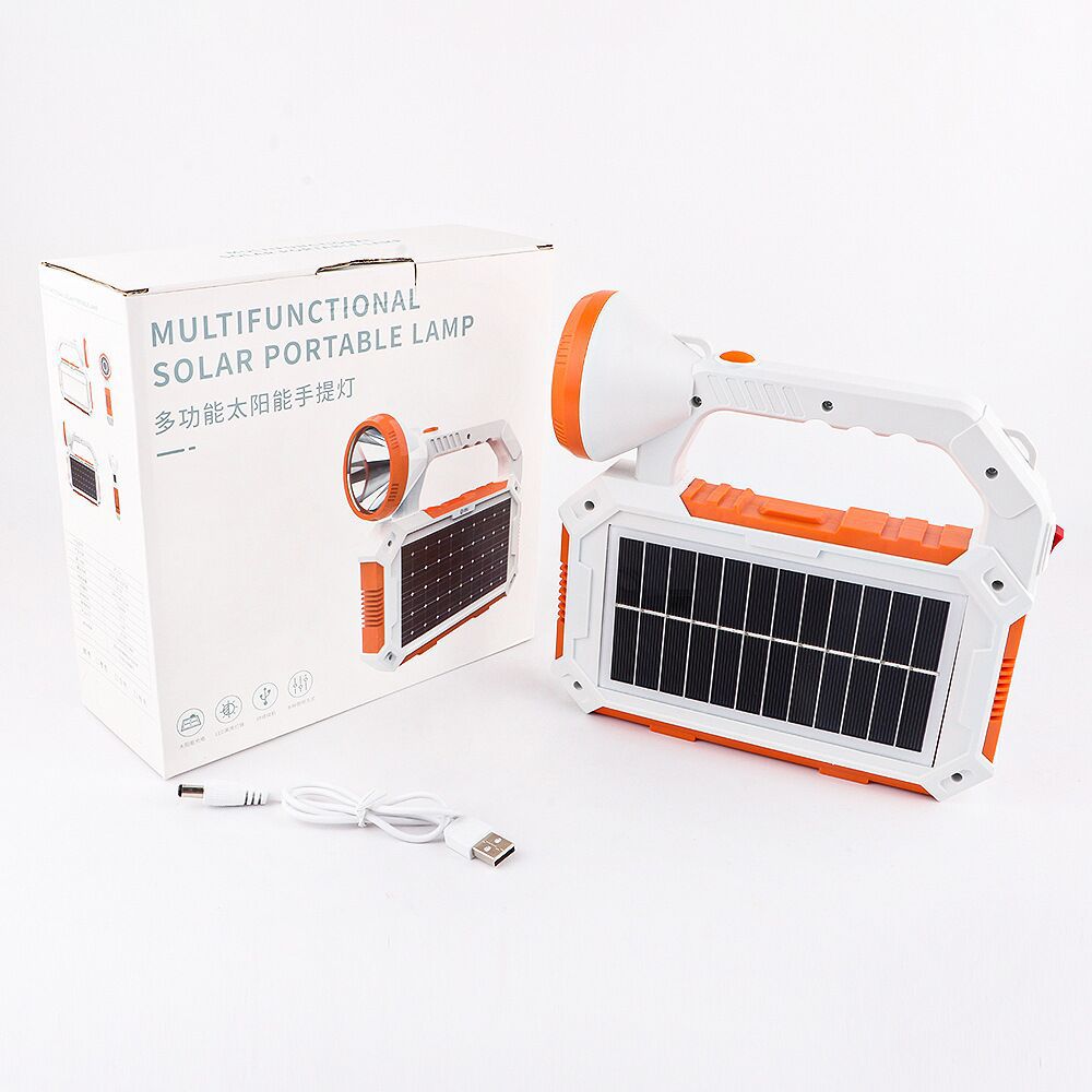 Solar Lantern Camping Multifunctional LED Searchlight